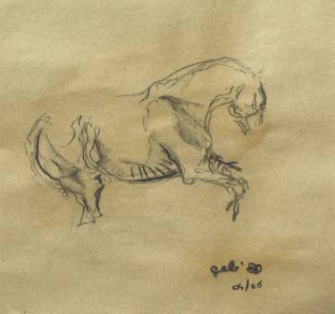 375x352 equestrian drawing drawings for sale saatchi art - Equestrian Drawings