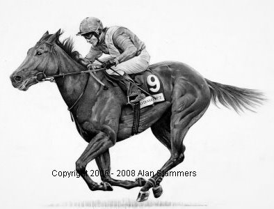 394x300 pencil artistry - Equestrian Drawings