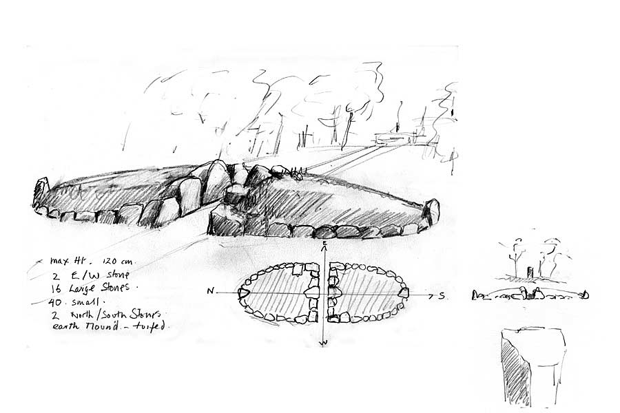 900x600 Equinox Line Drawing Chris Drury - Equinox Drawing