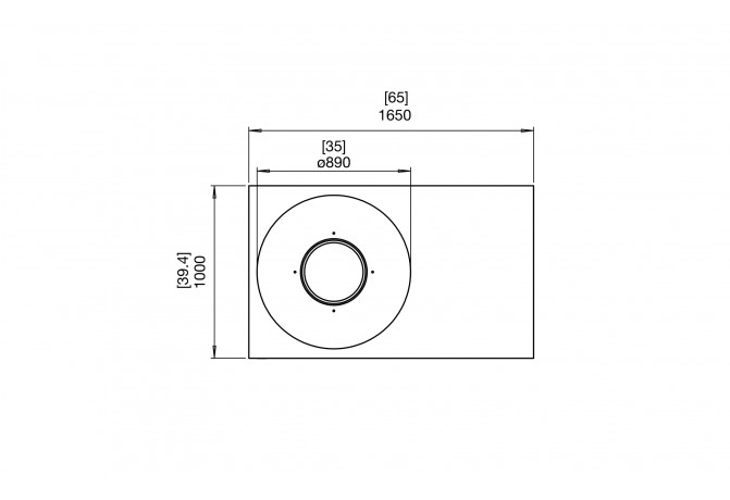 671x460 Equinox Spacious Table And Fire Feature - Equinox Drawing