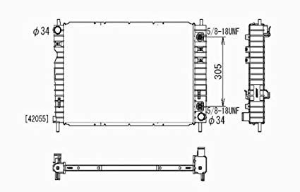 425x272 chevy equinox replacement radiator - Equinox Drawing