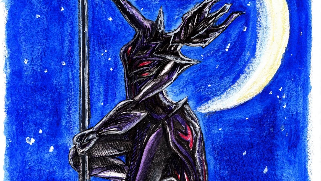 1280x720 Warframe Speed Drawing - Equinox Drawing