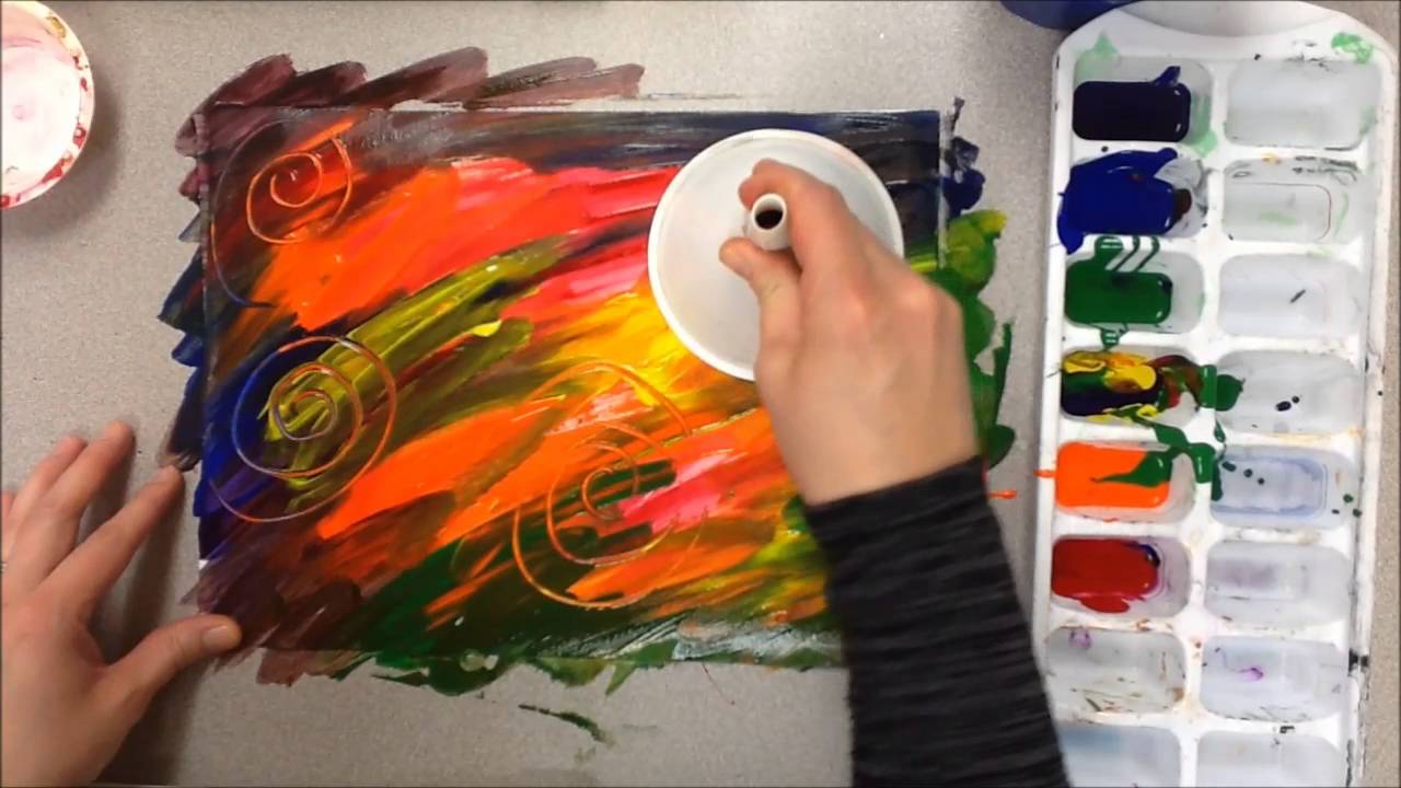 1280x720 eric carle painting technique - Eric Carle Drawings