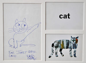300x219 framed original pen ink eric carle drawing auth of the very - Eric Carle Drawings