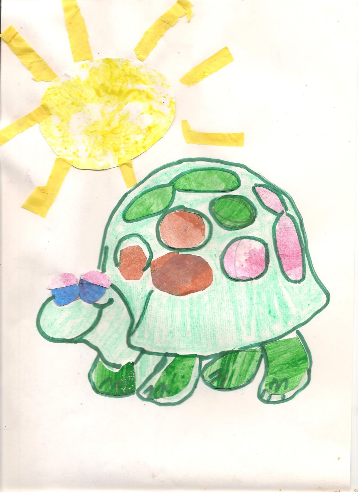 1163x1600 how to paint like eric carle homeschool art project collage - Eric Carle Drawings