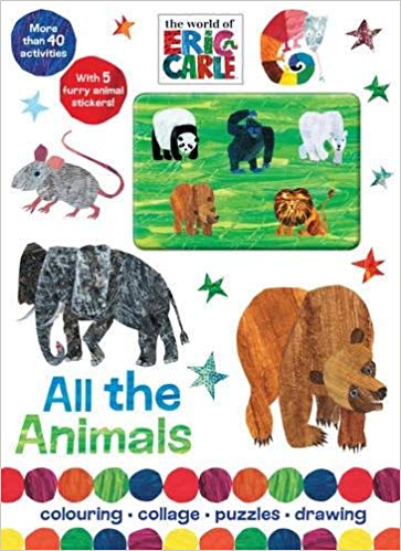 363x499 the world of eric carle all the animals colouring, collage - Eric Carle Drawings