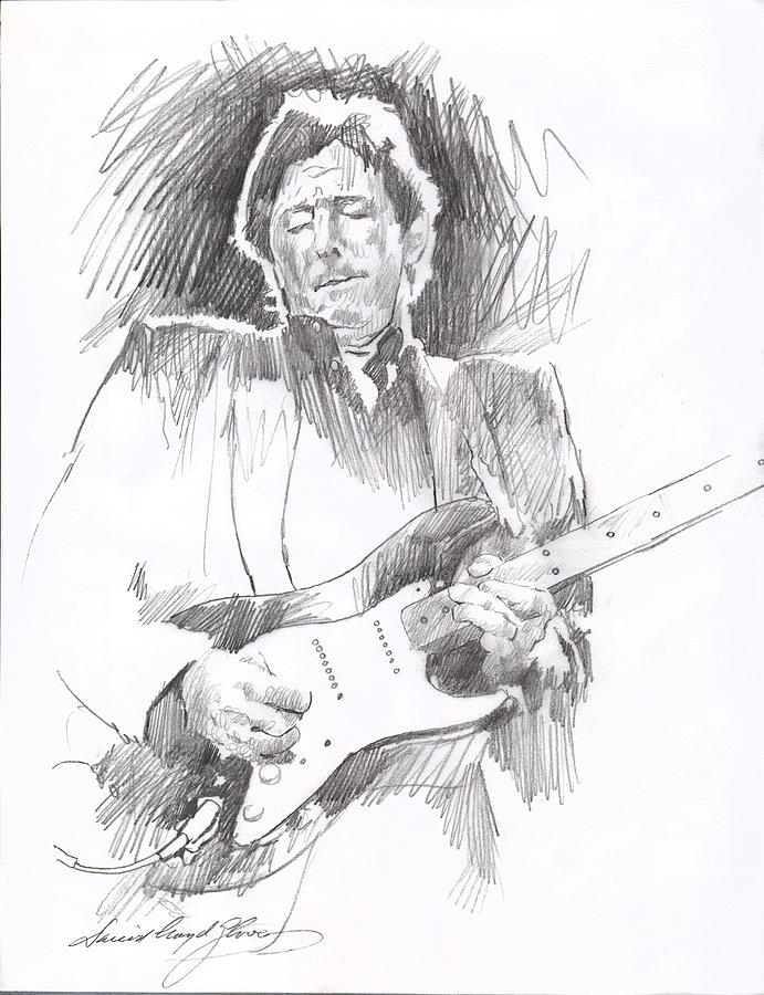 691x900 eric clapton blackie drawing - Eric Clapton Drawings