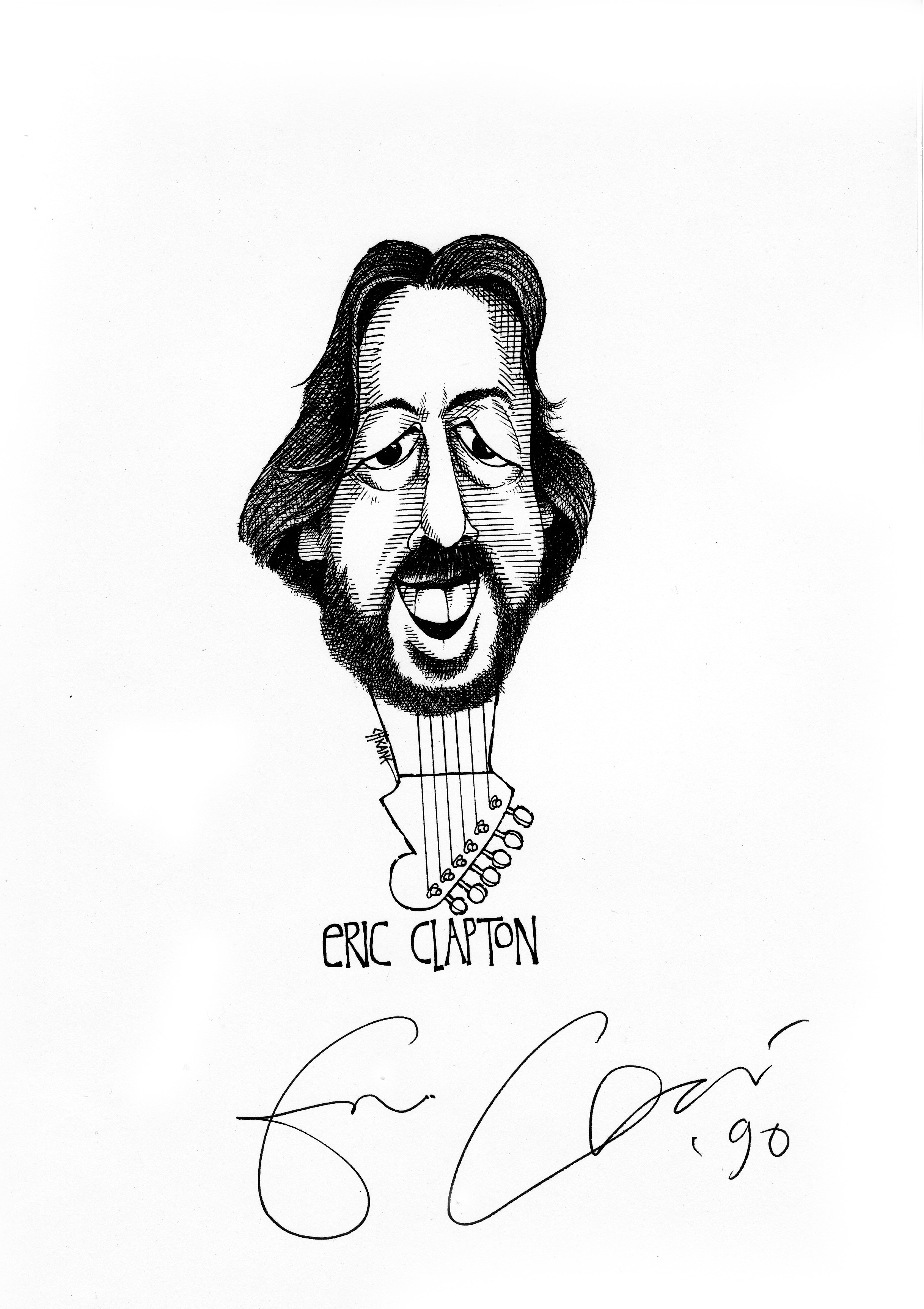 2436x3450 drawing eric clapton chicanepictures - Eric Clapton Drawings