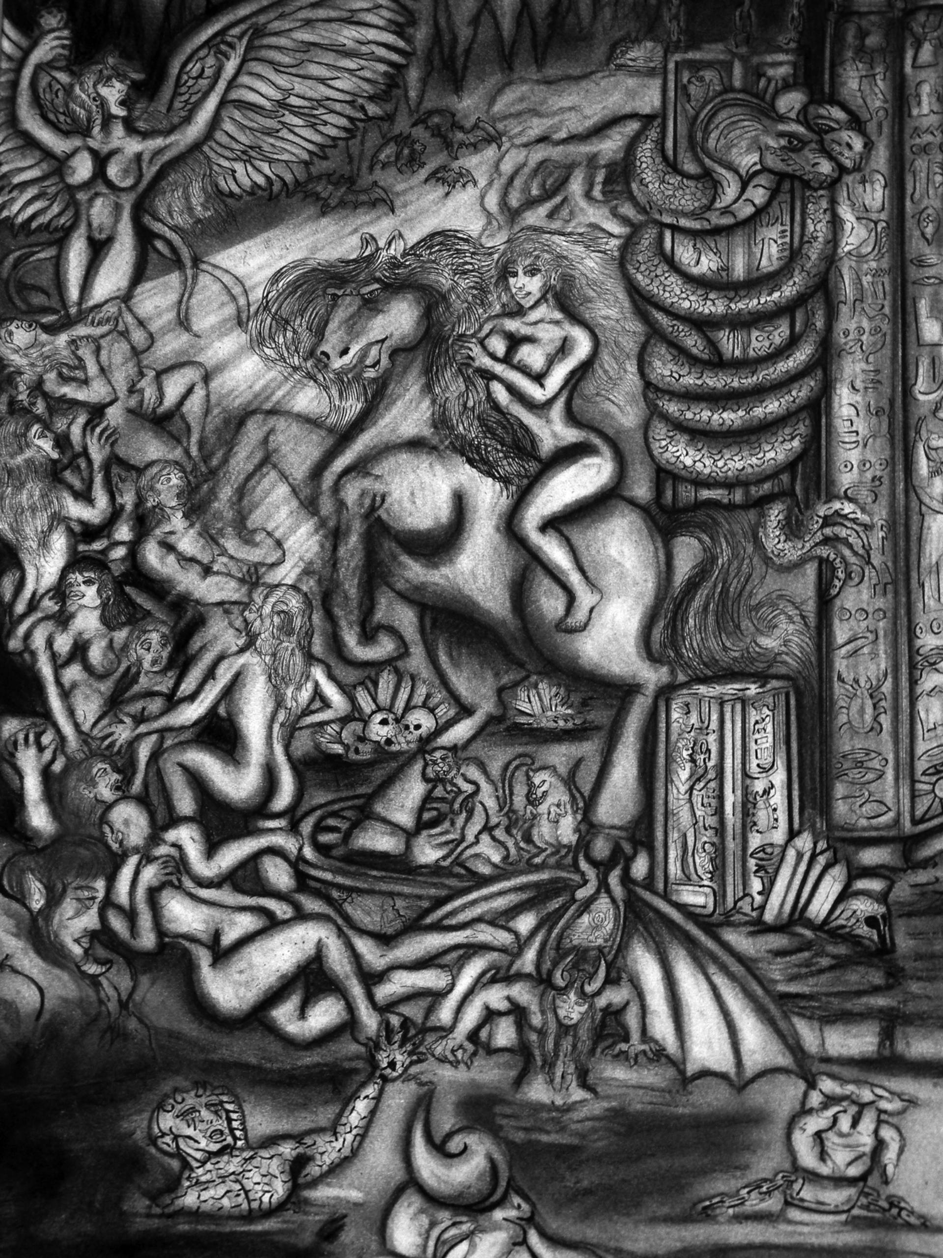 1920x2560 La Riviere Drawing - Eros Drawing