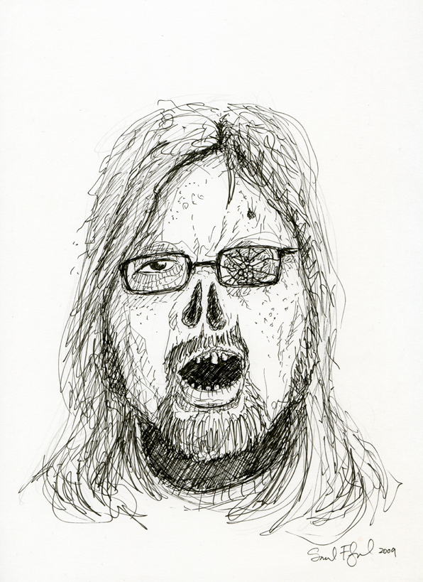 596x819 Zombie Portraits - Erosion Drawing