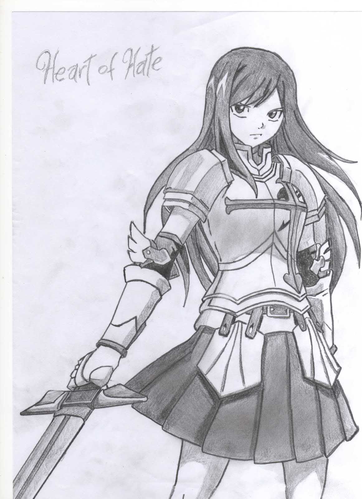 1162x1599 Fairy Tail Immagini Erza Scarlet!!! Hd Wallpaper And Background - Erza Drawing