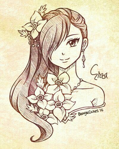 400x500 Erza Scarlet Fairy Tail Drawing, Fairy - Erza Drawing