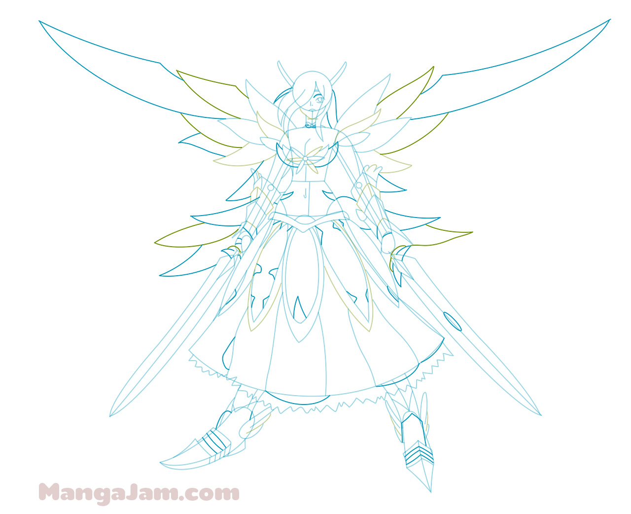 1280x1042 How To Draw Erza Scarlet Haevens Wheel Armor From Fairy Tail - Erza Scarlet Drawing