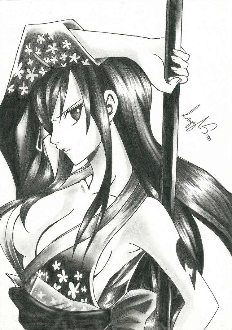 749x1067 My Erza Scarlet Drawing - Erza Scarlet Drawing