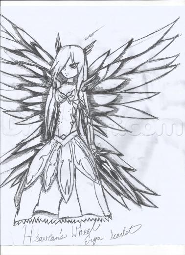 378x520 Step How To Draw Erza Scarlet - Erza Scarlet Drawing