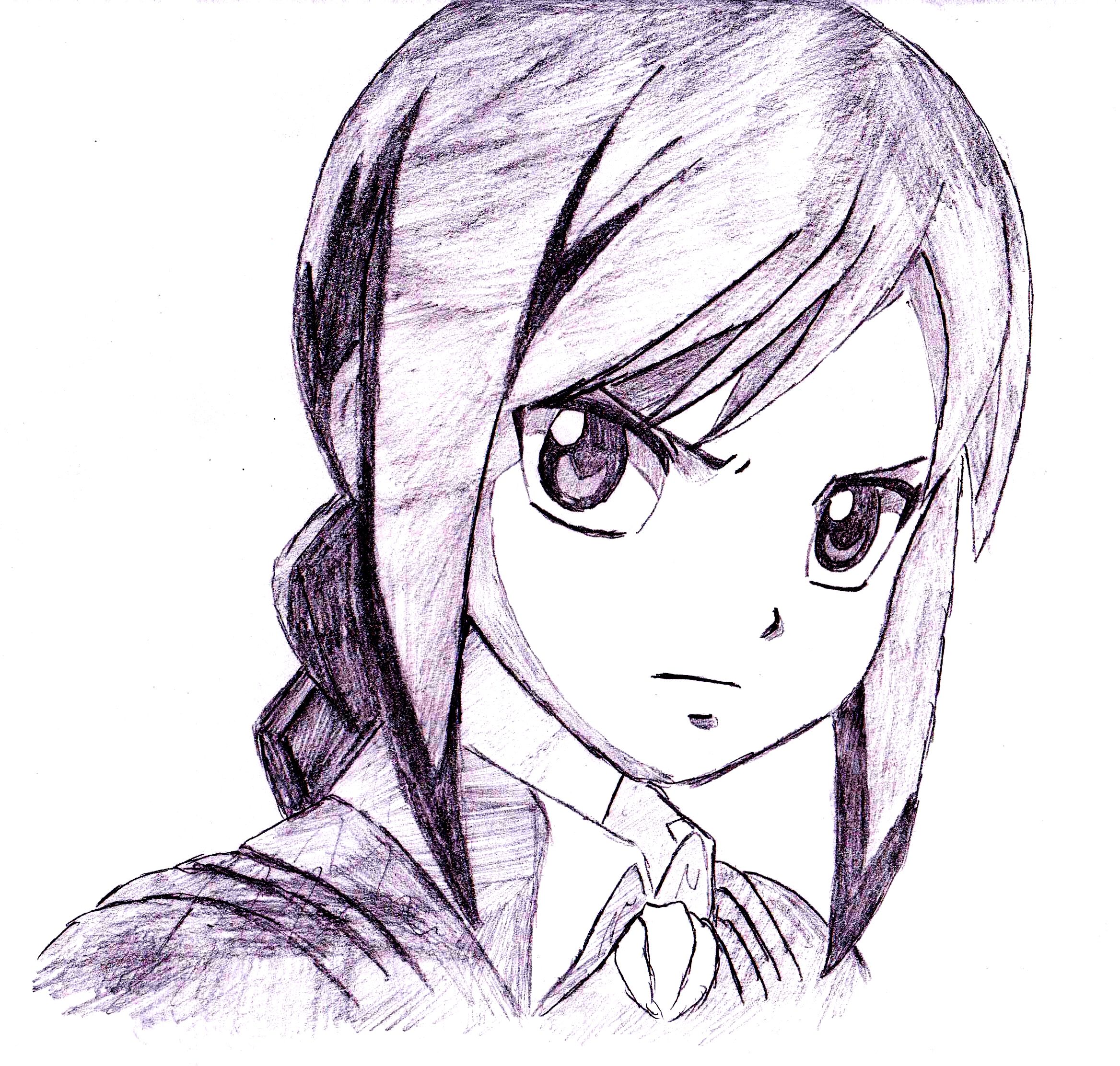 2336x2225 Draw Erza Scarlet - Erza Scarlet Drawing