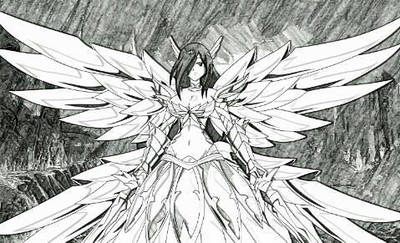 400x243 Erza Scarlet Drawing - Erza Scarlet Drawing