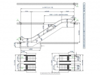 200x150 layout drawing escalator - Escalator Drawing