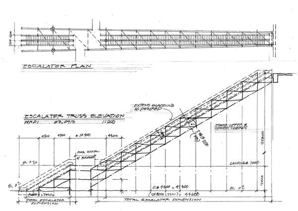 600x424 aeccafe archshowcase - Escalator Drawing