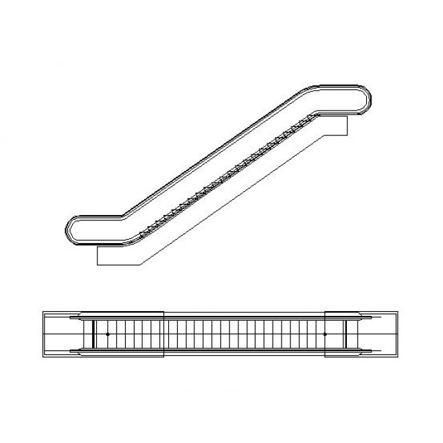 Escalator Drawing at PaintingValley.com | Explore collection of ...