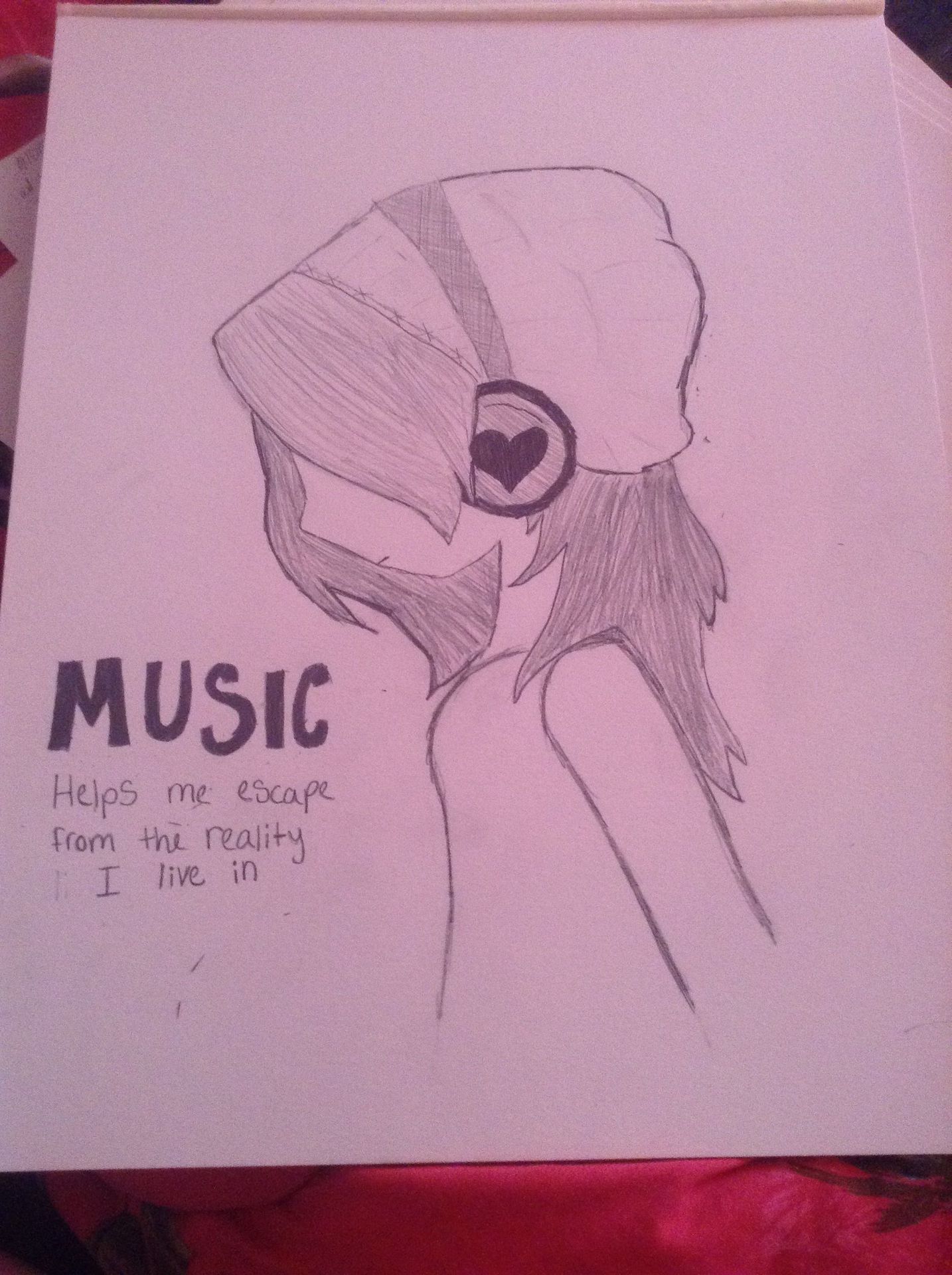 1434x1920 my drawings - Escape Drawing