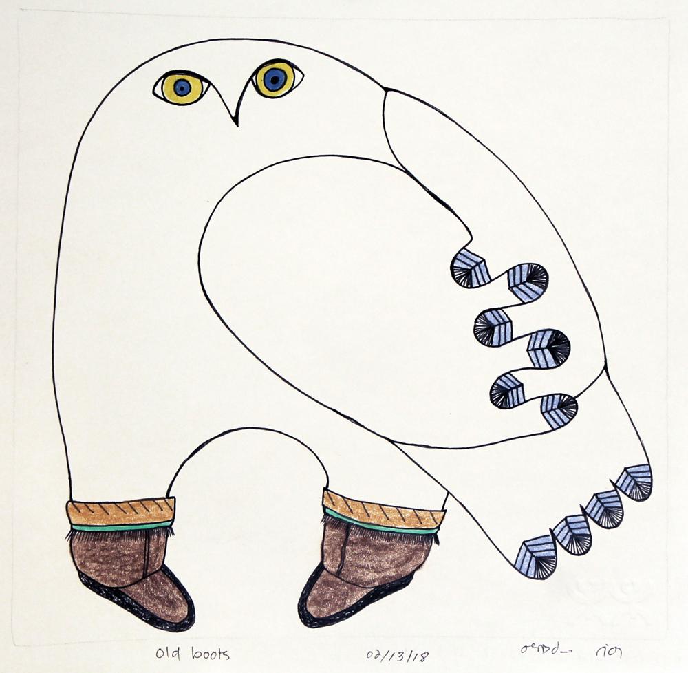 1000x978 inuit art drawing - Eskimo Drawing