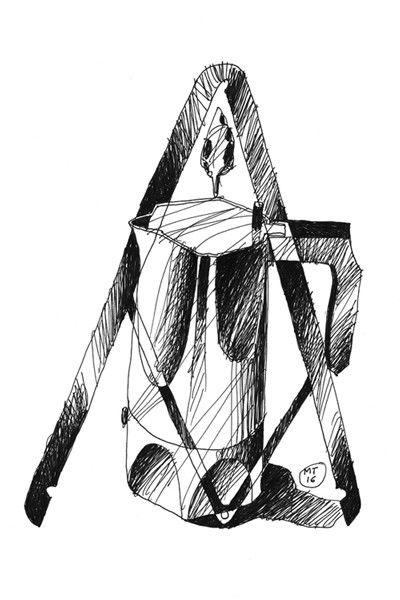 400x600 Ossidiana In Black - Espresso Drawing