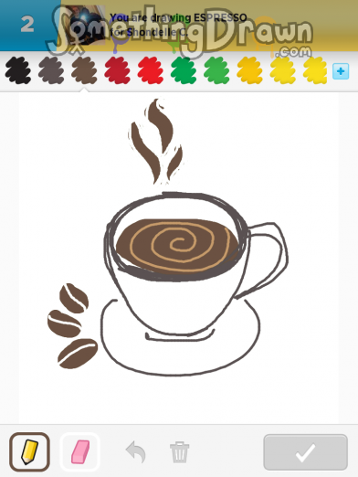 392x522  - Espresso Drawing