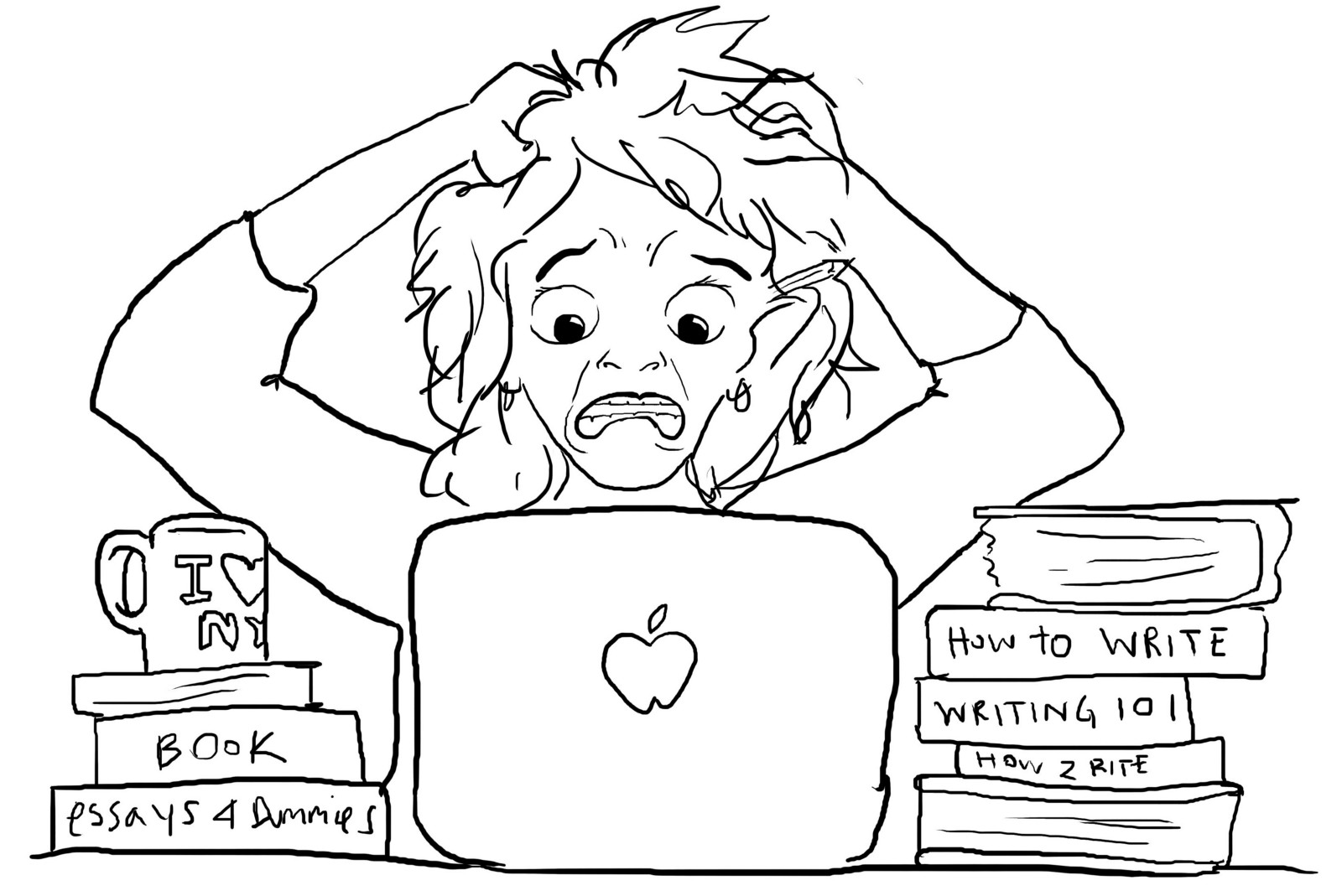 1600x1069 how to write great essays and sops thoughts and ideas medium - Essay Drawing