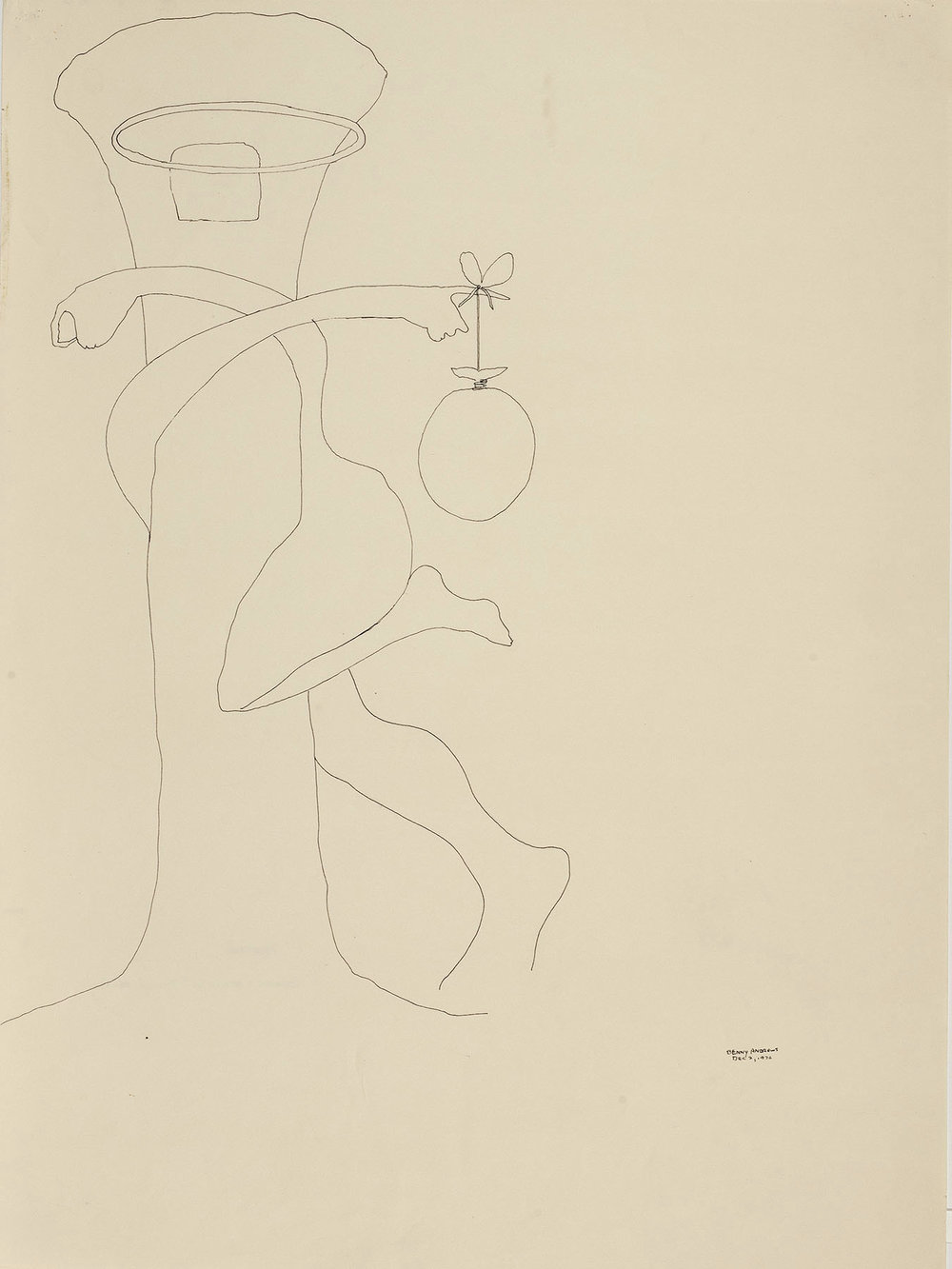 1000x1333 drawing gallery benny andrews estate - Estate Drawing