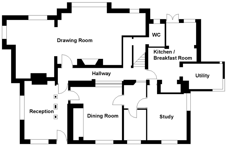 750x484 estate agent floor plan services - Estate Drawing