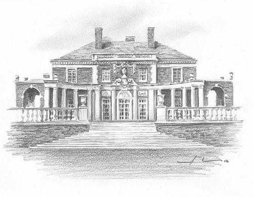500x389 old mansion discovered - Estate Drawing