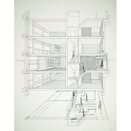 434x434 Presentation Drawing Of Block - Estate Drawing