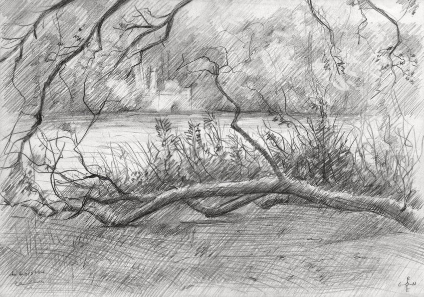 850x596 Royal Estate 'de Horsten' - Estate Drawing