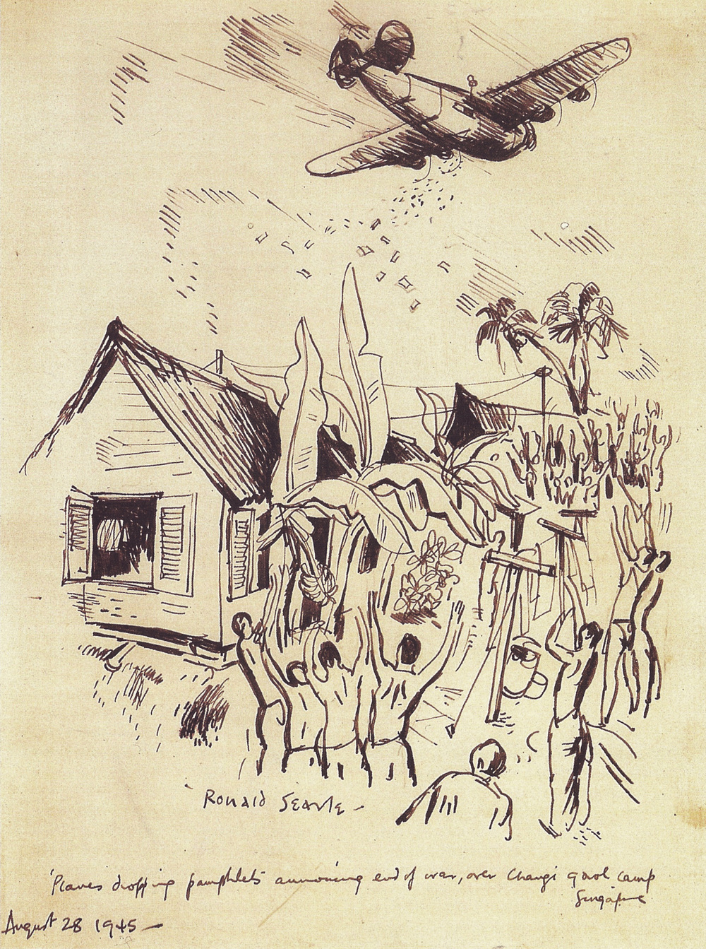 1000x1343 the war drawings of ronald searle - Estate Drawing