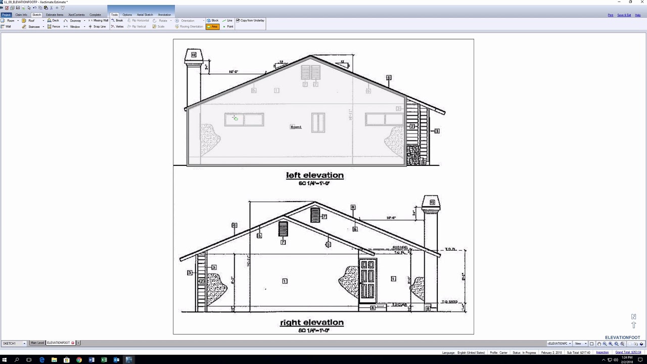 1280x720 Xactimate Xpert Tips Estimating An Elevation The Easy Way - Estimate Drawing