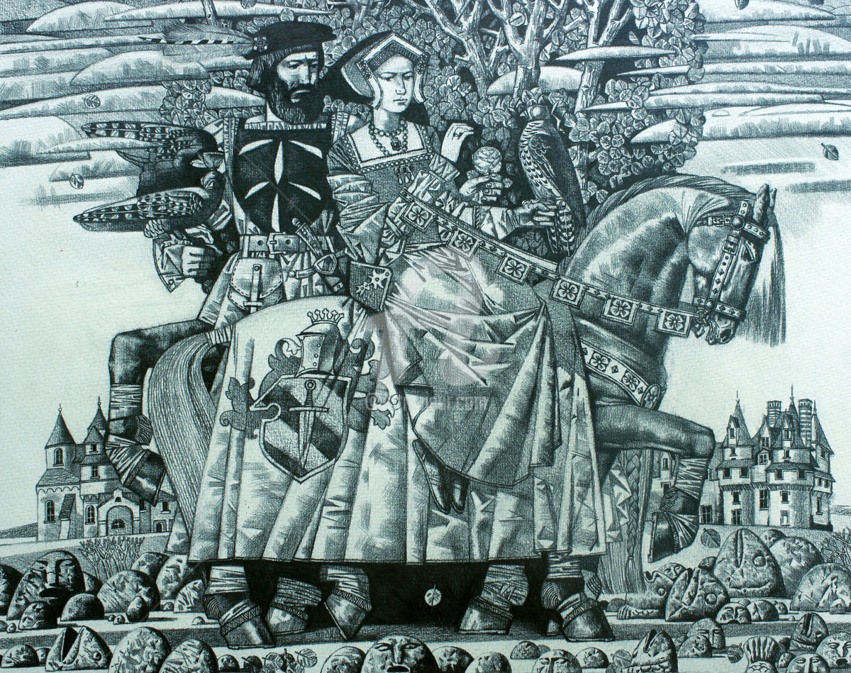 1200x949 In River Estuary Drawing - Estuary Drawing