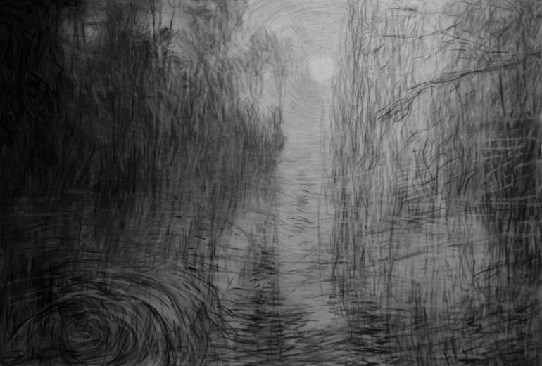 770x521 Sun Estuary Drawing - Estuary Drawing