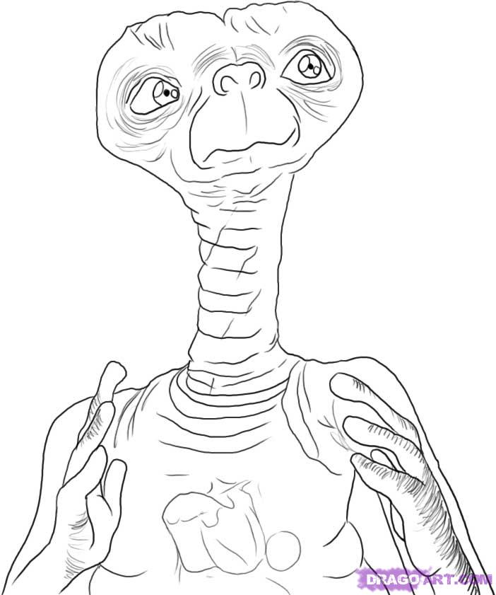 702x841 Et Drawing Free Download - Et Drawing