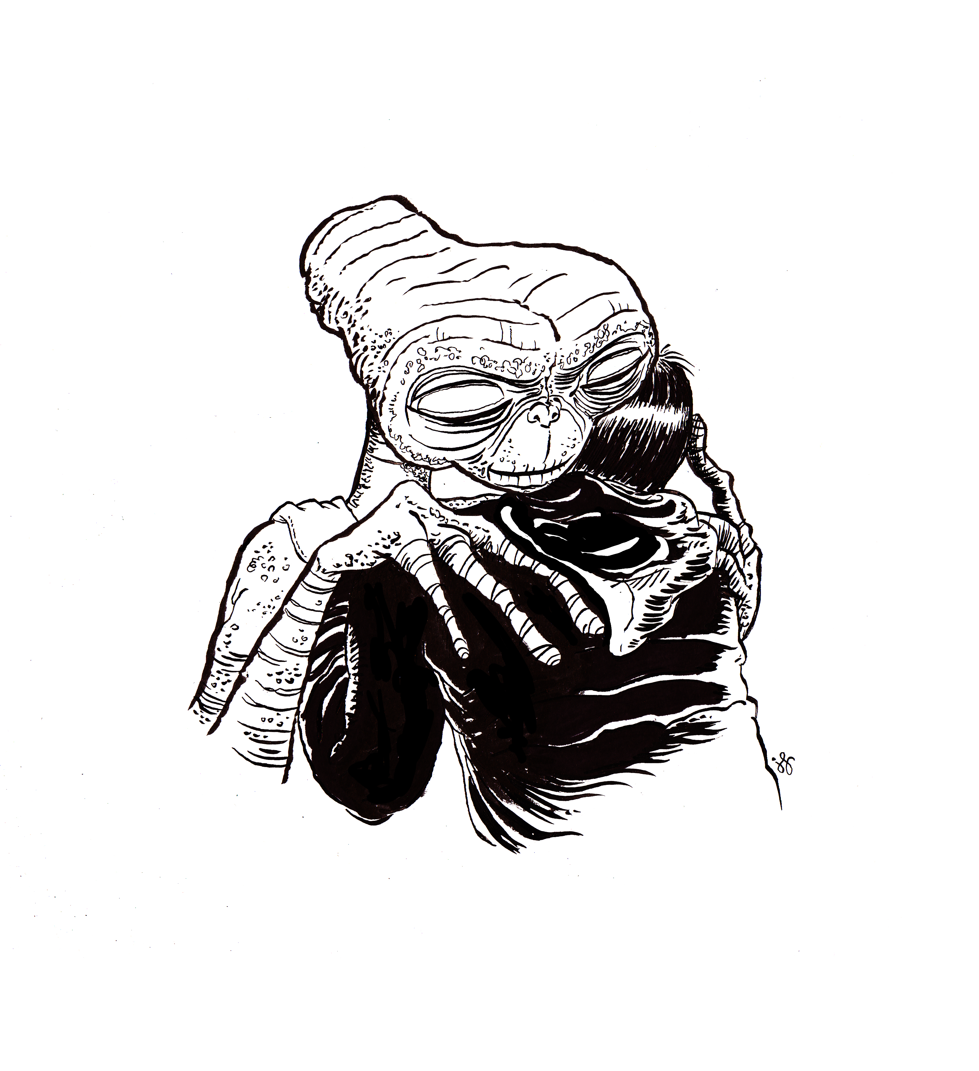 3300x3608 Spielberg - Et Drawing