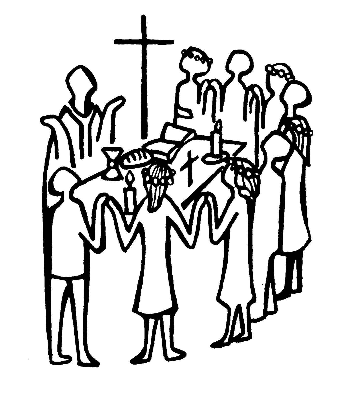1403x1600 st alban's episcopal church thanksgiving eve eucharist - Eucharist Drawing