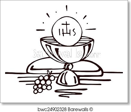 435x370 eucharist, art print barewalls posters prints - Eucharist Drawing