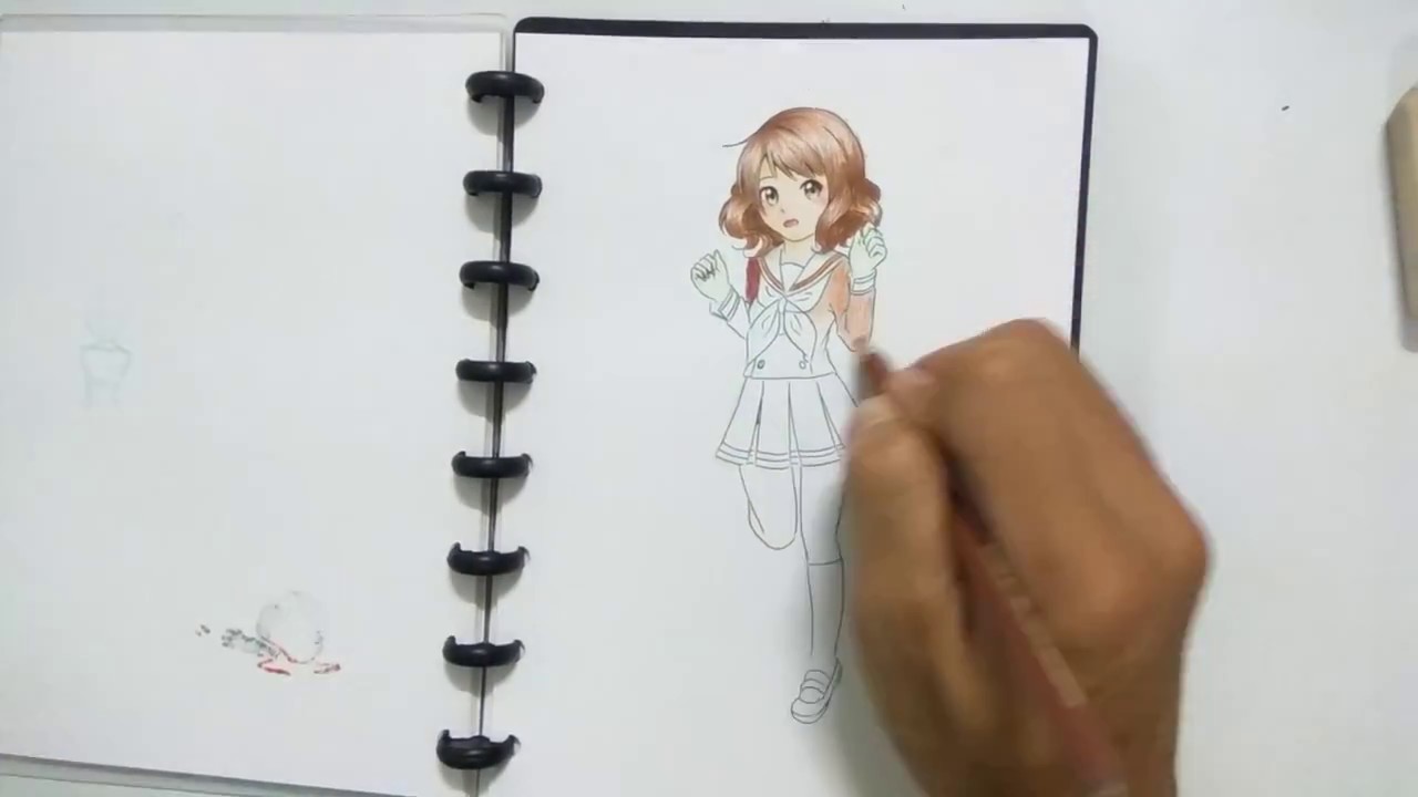 1280x720 Kumiko Oumae Hibike! Euphonium Drawing - Euphonium Drawing