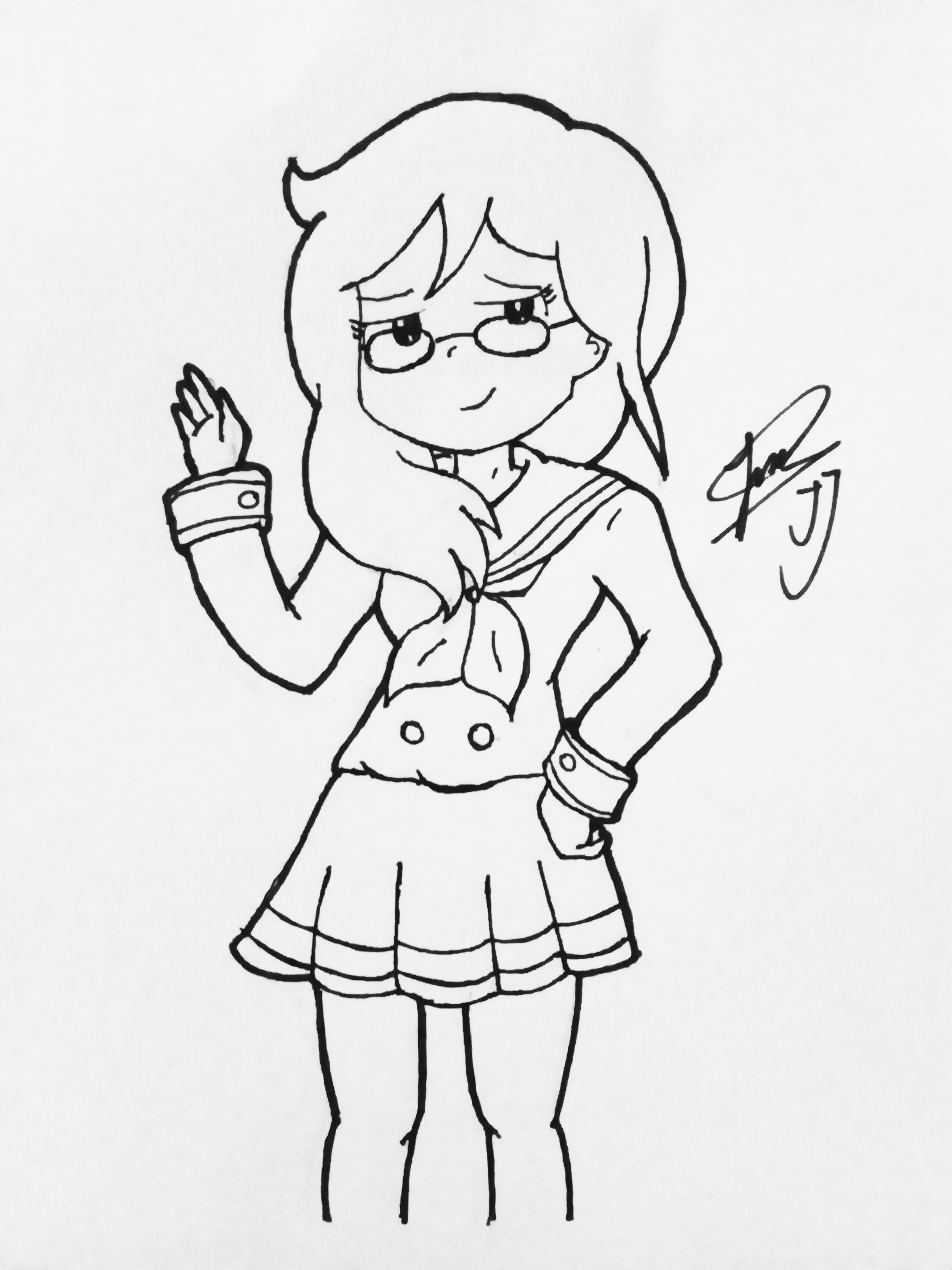 2448x3264 Asuka Tanaka - Euphonium Drawing