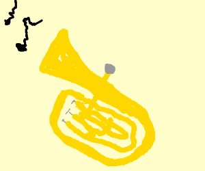 300x250 A Euphonium Drawing - Euphonium Drawing