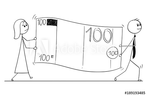 500x325 cartoon stick man drawing conceptual illustration of businessman - Euro Drawing