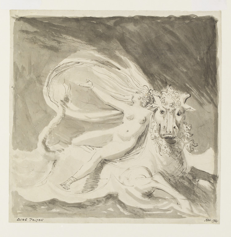 751x768 europa and the bull fuseli, henry vampa search the collections - Europa Drawing