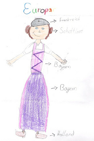 301x452 Europa Drawing - Europa Drawing