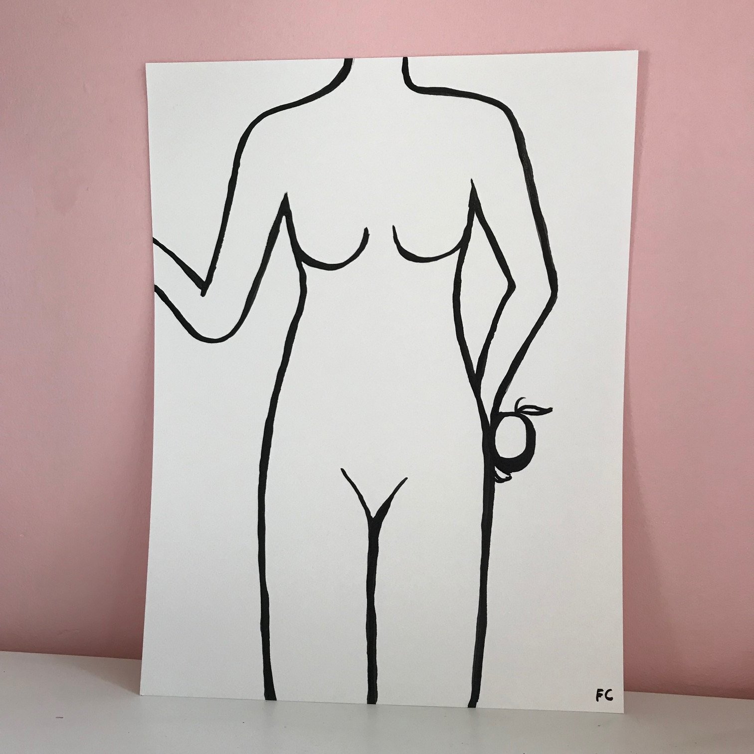 1512x1512 eve drawing frances costelloe - Eve Drawing