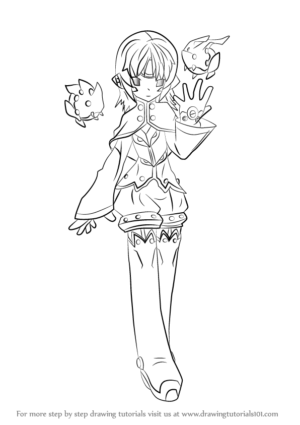 596x843 learn how to draw eve from elsword - Eve Drawing